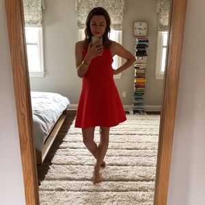 Rag & Bone orange cocktail dress, size 4.